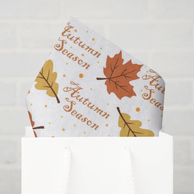 Autumn Season  Tissue Paper (Gift Bag)