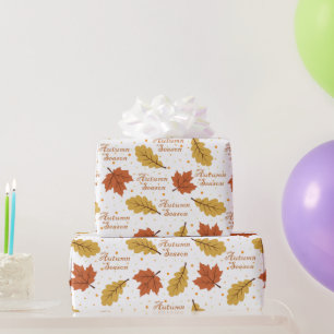 Autumn Season Wrapping Paper