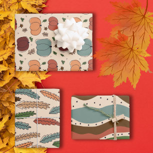 Autumn Season wrapping paper pack 1