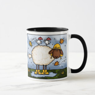 autumn sheep mug