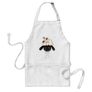 Autumn Sheep · Sheep & Autumn Leaves Standard Apron
