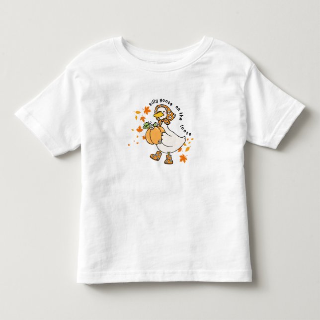 Autumn Silly Goose on the Loose Tee (Front)