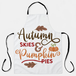 Autumn Skies Apron