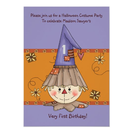 Autumn Smile Photo Invitation