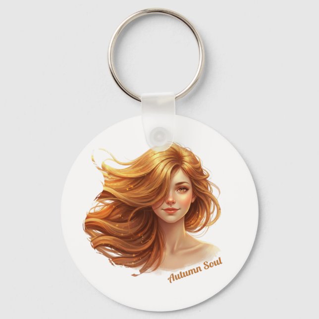 Autumn Soul | Timeless Beauty Seasonal Collection Key Ring (Back)