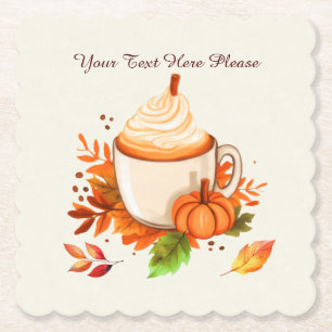 Autumn Spice Paper Coaster