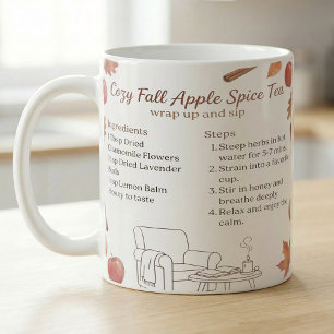 Autumn Spiced Apple Tea Recipe Coffee Mug