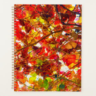 Autumn Spiral Planner
