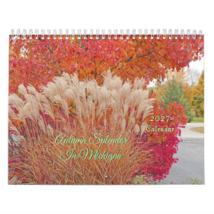 "AUTUMN SPLENDOR" 12 MONTH 2027 CALENDAR