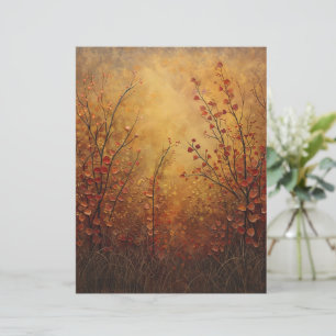 Autumn Splendor two sided scrapbook paper