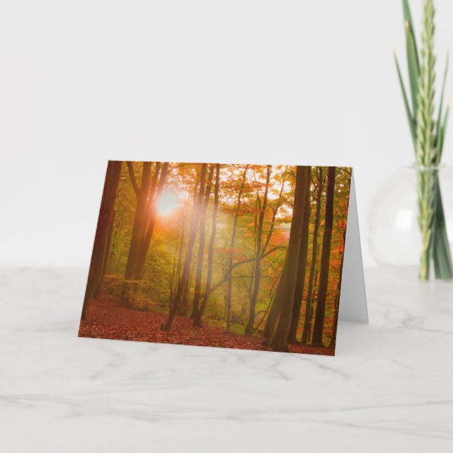Autumn Splendour Card (Front)