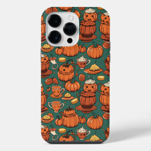 Autumn Spooky Pumpkin Pizzazz Party iPhone 14 Pro Max Case