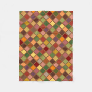 Autumn Squared Fleece Blanket
