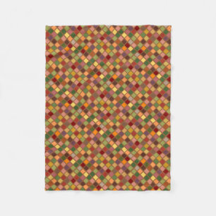 Autumn Squared Fleece Blanket