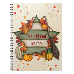 Autumn Star Notebook