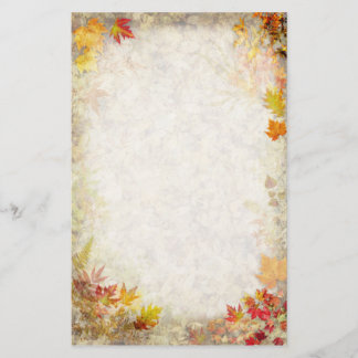 Autumn Stationery