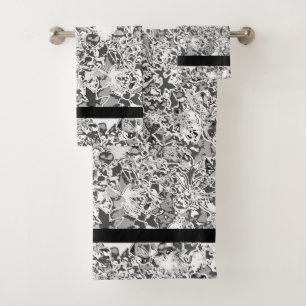 Autumn Steel Bath Towel Set