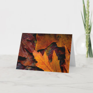 Autumn Still-life Card