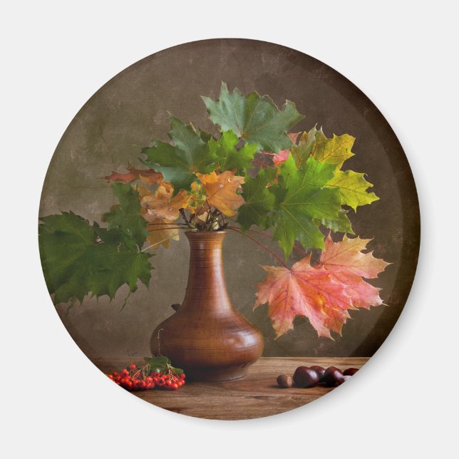Autumn Still Life Magnet (Front)