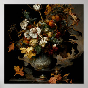 Autumn Still Life Poster