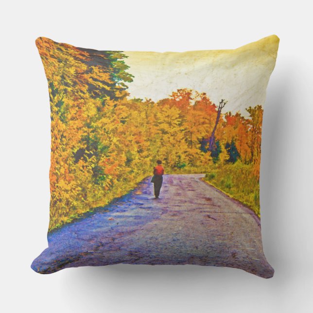 Autumn Stroll Cushion (Front)