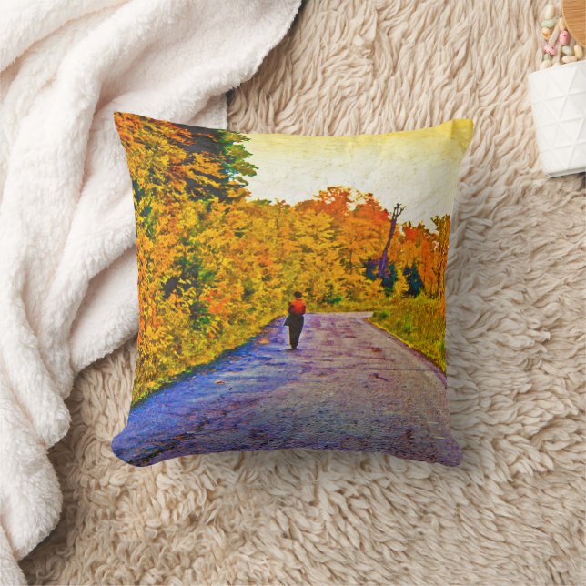 Autumn Stroll Cushion (Blanket)