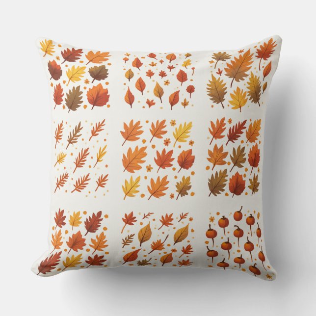  Autumn-style cushion pillow (Front)