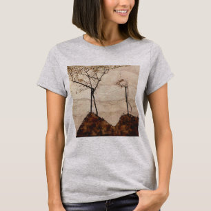 Autumn Sun and Trees by Egon Schiele, Vintage Art T-Shirt