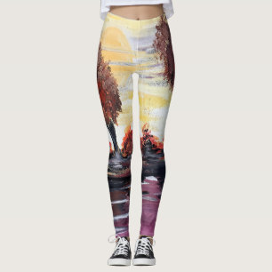 Autumn Sundown Leggings