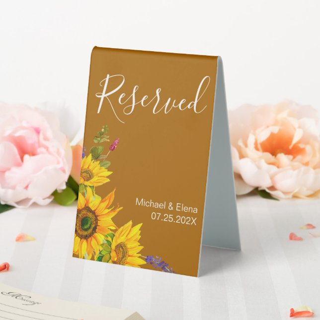 Autumn Sunflowers Wedding Reserved (In SItu (Wedding))