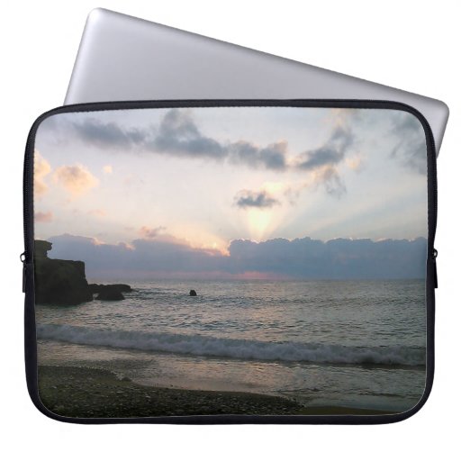 Autumn Sunrise in Spain Laptop Sleeve