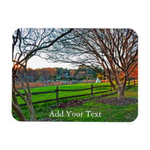 Autumn Sunset by Shirley Taylor Magnet