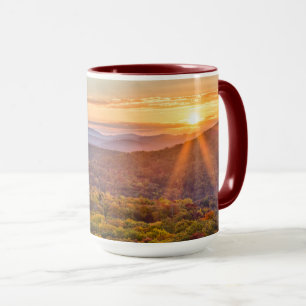 Autumn Sunset from Beacon Heights Mug