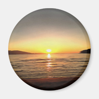 Autumn Sunset Magnet