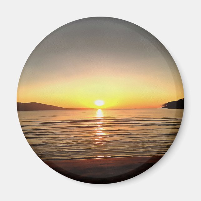 Autumn Sunset Magnet (Front)