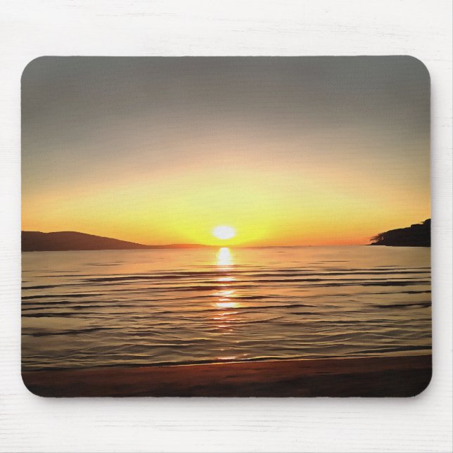 Autumn Sunset Mouse Mat (Front)