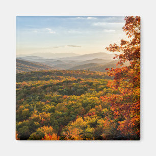 Autumn Sunset   North Carolina Magnet