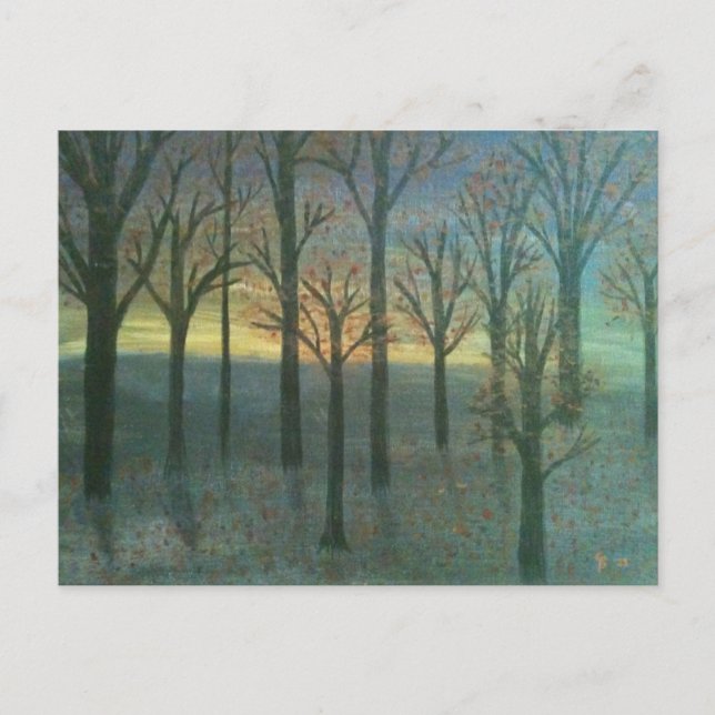 Autumn Sunset Postcard (Front)