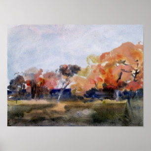 Autumn, Sussex Poster