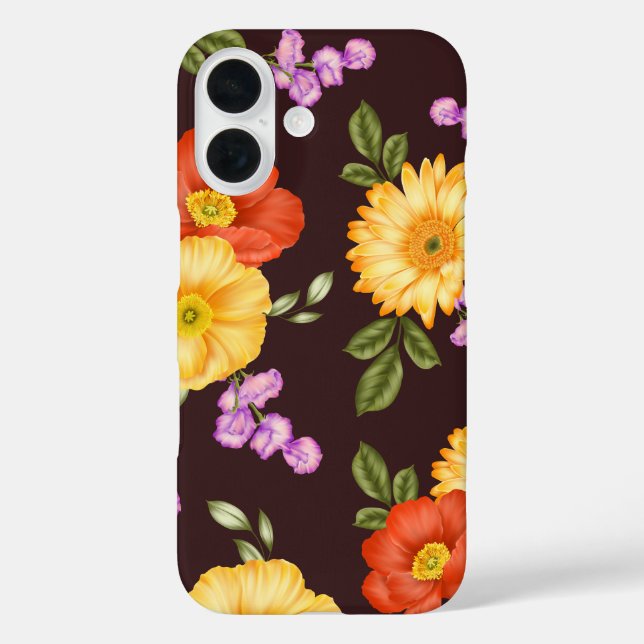 Autumn Symphony – Floral Design Case-Mate iPhone Case (Back)