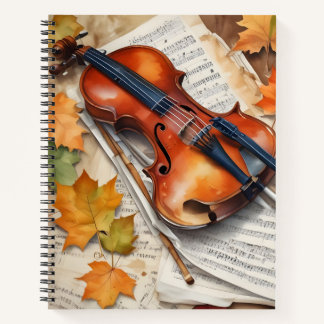 Autumn Symphony Notebook