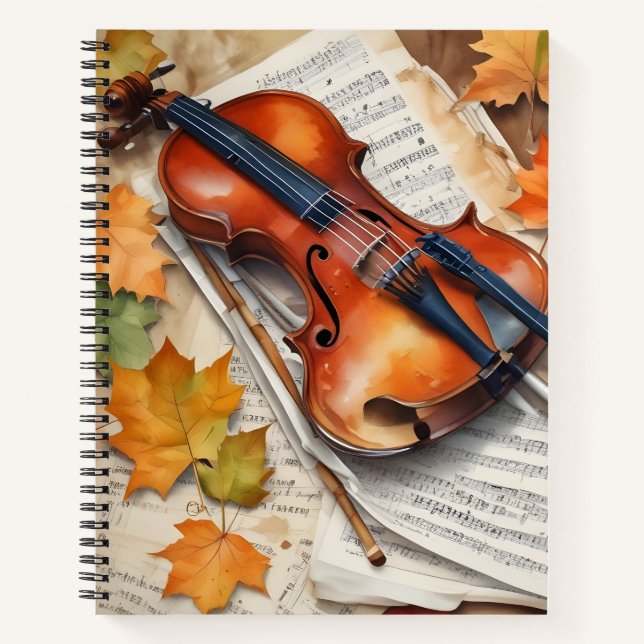 Autumn Symphony Notebook (Front)
