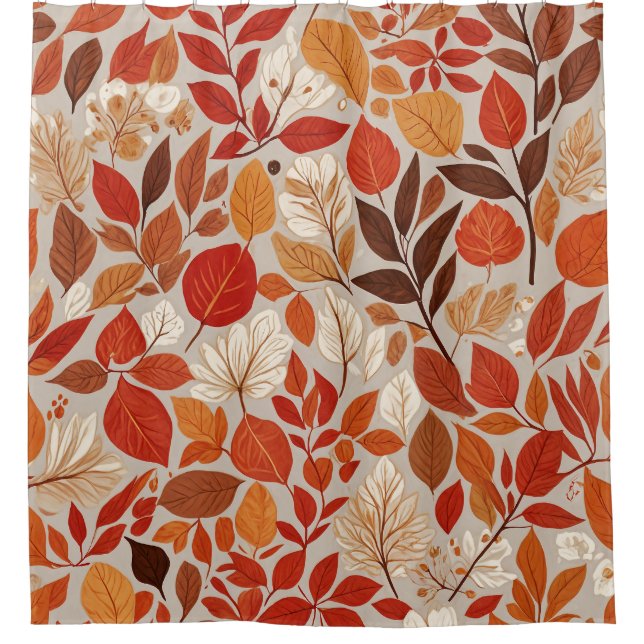 Autumn Tapestry Shower Curtain (Front)