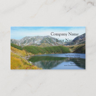 Autumn Tateyama and Mikurigaike Business Card