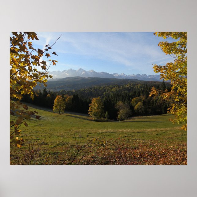 Autumn Tatras Poster (Front)