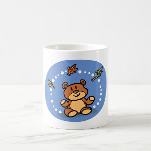 Autumn Teddy Bear Coffee Mug