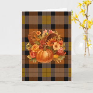 Autumn Thanksgiving Harvest  Card
