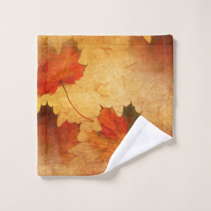 Autumn Thanksgiving Holiday Bath Towel Set