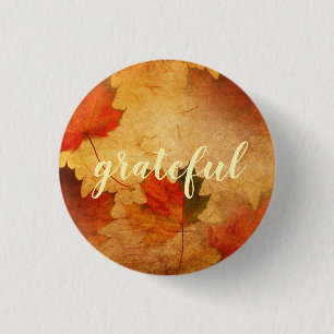 Autumn Thanksgiving Holiday Custom 3 Cm Round Badge
