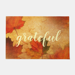 Autumn Thanksgiving Holiday Custom Doormat